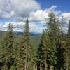 View from Ermine Ridge Trail.