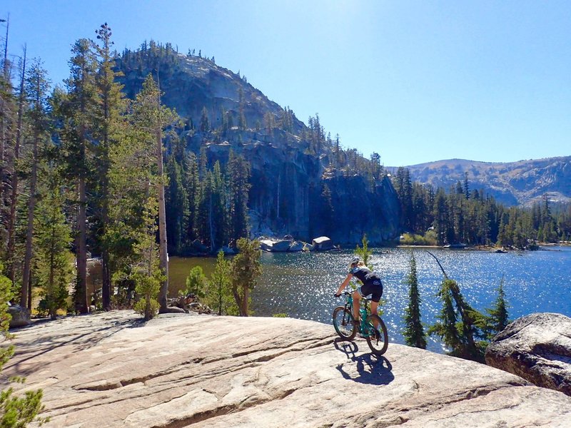 Dardanelles Lake - a gorgeous granite-ringed alpine lake. Worth the side trip!