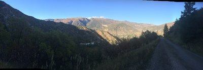 Halfway up Red Mountain.