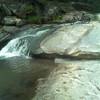 Henry Mill Falls from the Yellow Trail side.