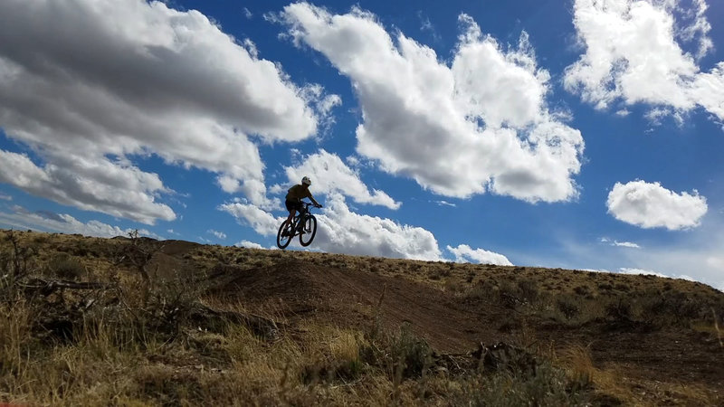 Features many nice, intermediate-sized tabletops under that great Wyoming sky.