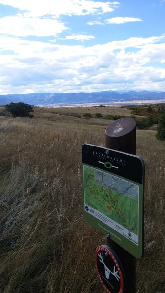 Trail markers at nearly every intersection here! Great views!