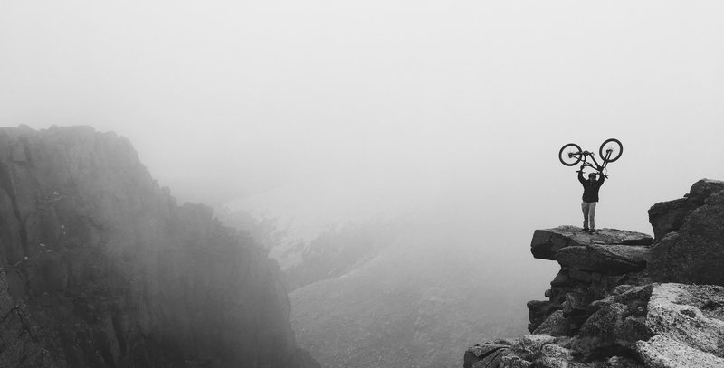 In five minutes, fog rolled in and snow hit. Unbelievable scenery even in the midst of a storm!