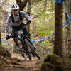 Sergei Leonov heads into the top of Brazilian during the Cascadia MTB Championships.