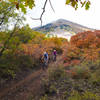 Beautiful fall colors from the ground scrub to the oaks and aspens.