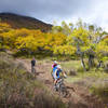 Fall colors cover the South Peak and Wagonwheel Trail.