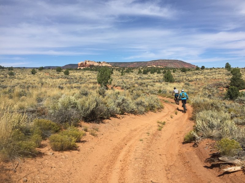 Heading up to Hotel Rock.