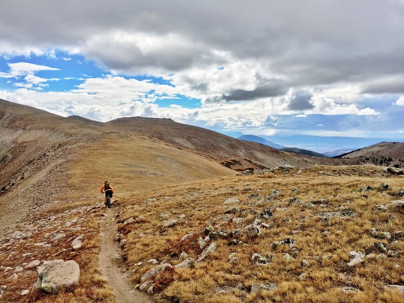 Big views on Canyon Creek Trail.