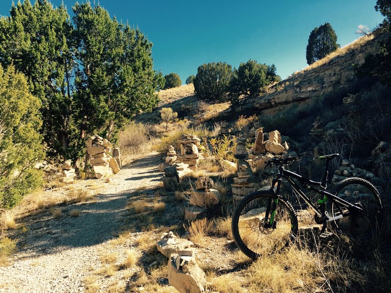 I'm not sure why they call this trail Stonehenge...