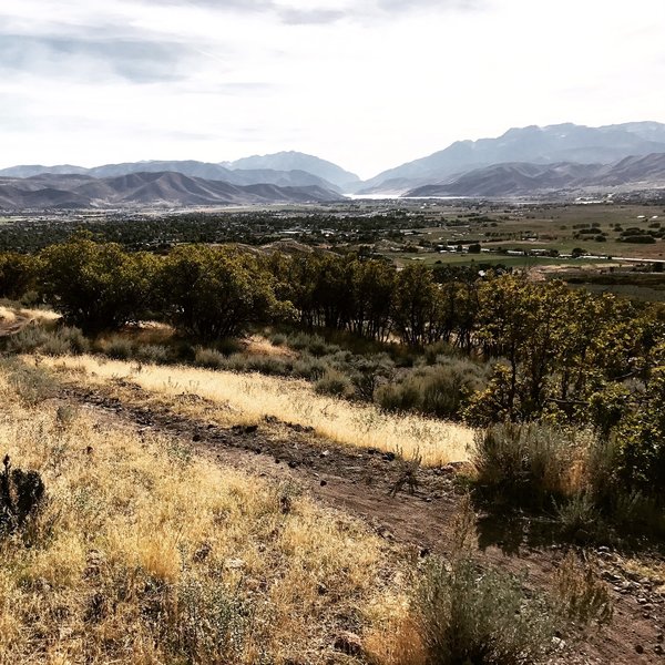 Dry desert riding in some parts.