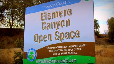 Elsmere Canyon Trail.