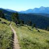 High alpine singletrack at its finest.