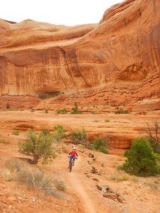 Big Mesa Mountain Bike Trail Moab Utah