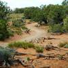 Flowy singletrack with great views.