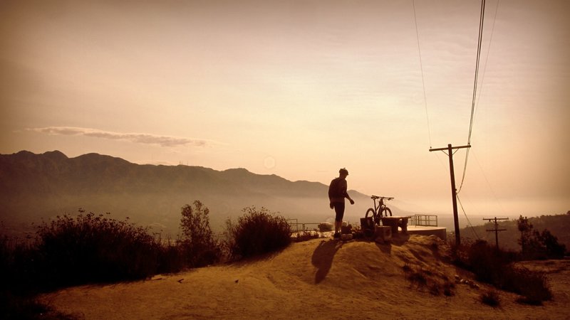 On top of Cherry Canyon.