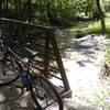 Creek bridge at end of loop 1, beginning of loop 2