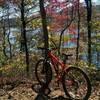 Lake Ocoee from the trail in early Fall