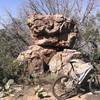 Stacked boulders of 1.2 billion year old Valley Spring Gneiss (nice) along the Upper Loop.
<br>
Yes billion with a "B"!