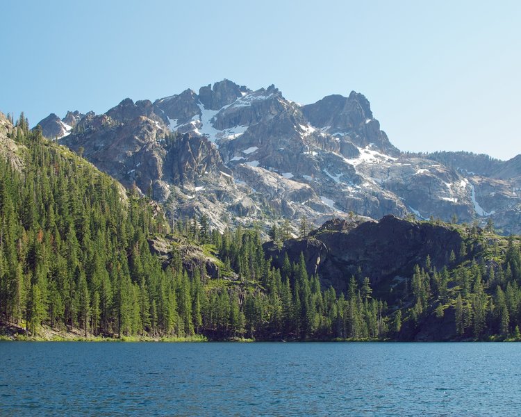 View of the Sierra Buttes