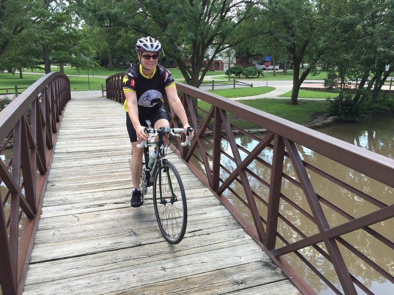 Bridge over muddy water. :D