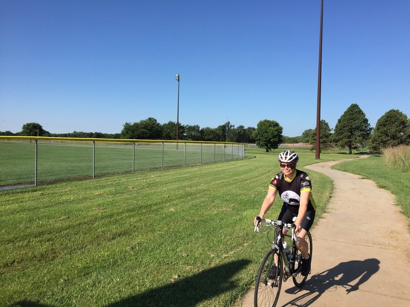 This path connects to the Sand Creek Trail.