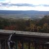 At the overlook on top of Cacapon Ziler Trail.