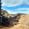 Overlook towards the Pike's Peak Toll Road.