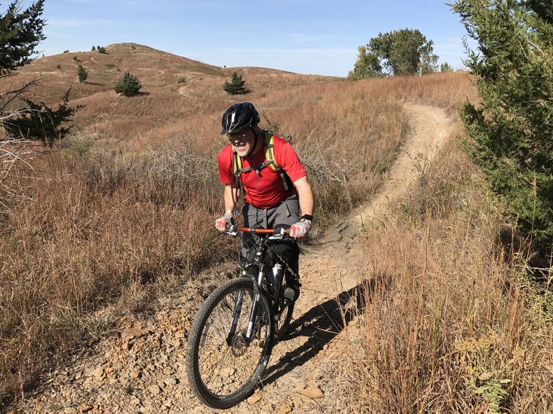 This was one of three muddy spots on the whole trail; all three were in this section of trail.