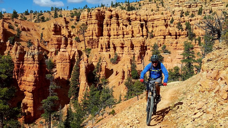 Thunder Mountain Trail near Bryce Canyon, Utah.