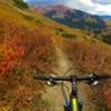 High on Trail 401 in the early fall 2016.