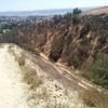 Looking down the switchbacks on the south side.