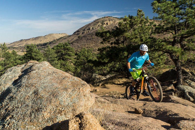 Climbing the rock garden section of Bitterbrush can be a humbling experience.