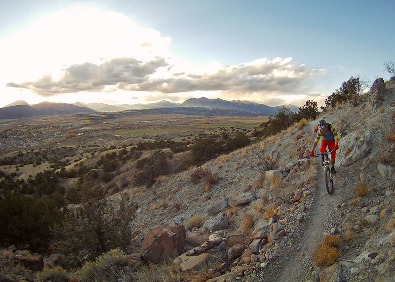 Sunset on North Backbone.