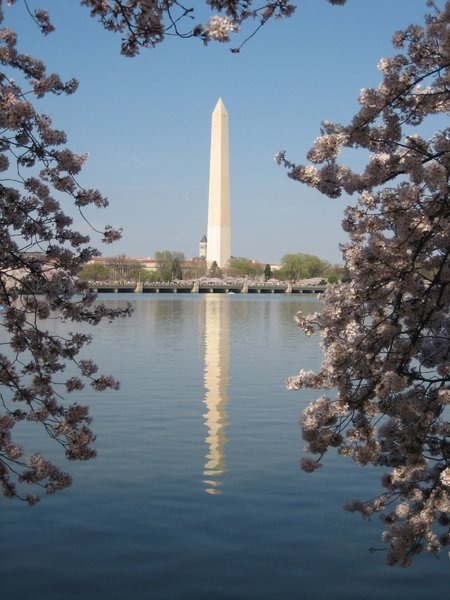 The Washington Monument.