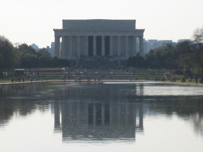 Lincoln Memorial.