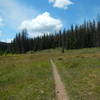 Junction of Forest Road No. 578 with the Colorado Trail, Segment 16.