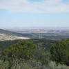 View of Canyonlands National Park from parking lot on North Creek Road No. 101.