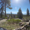 A quick rest at Inspiration Point.