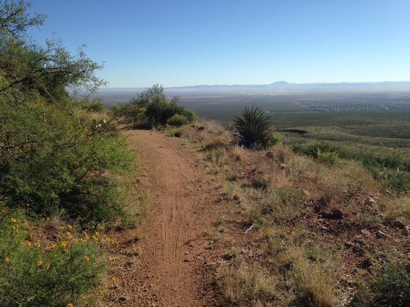 Great views all along this trail