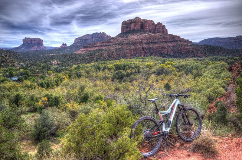 Great views from the lower end of Ridge Trail