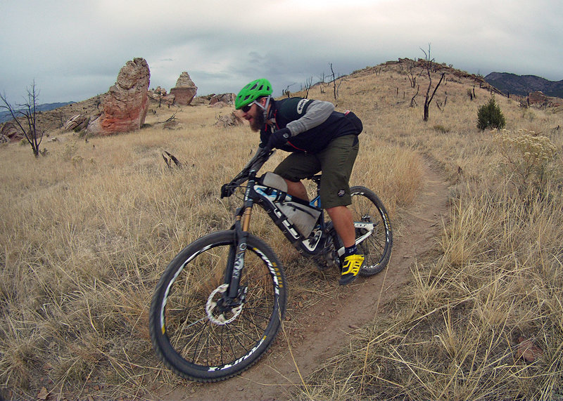 Unconformity, singletrack style