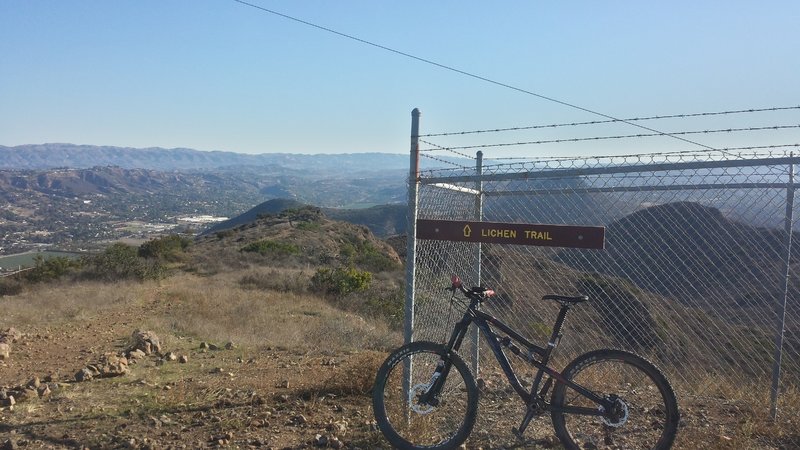 Top of Lichen Trail