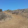 The steep section on the peninsula trail