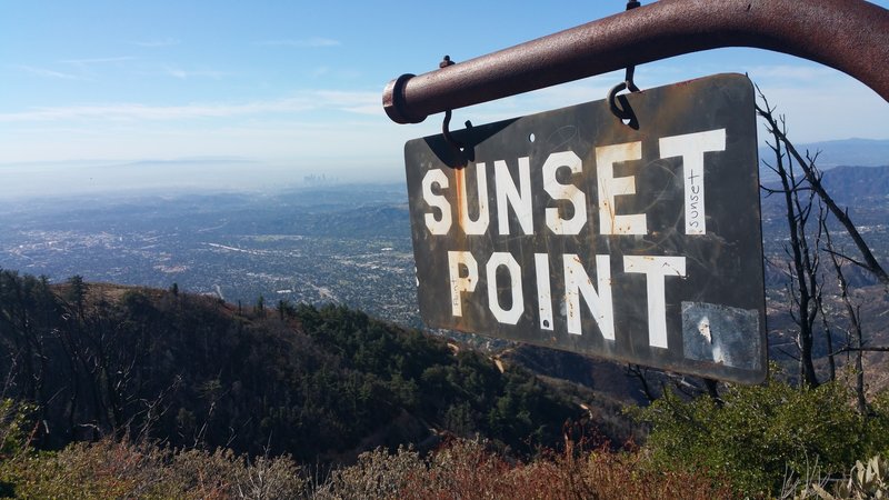 View from Middle Sam Merrill Trail