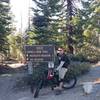 Start at the trailhead sign