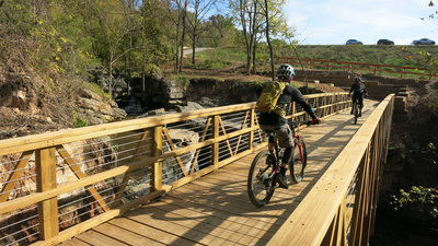 Back 40 outlet mountain bike trail