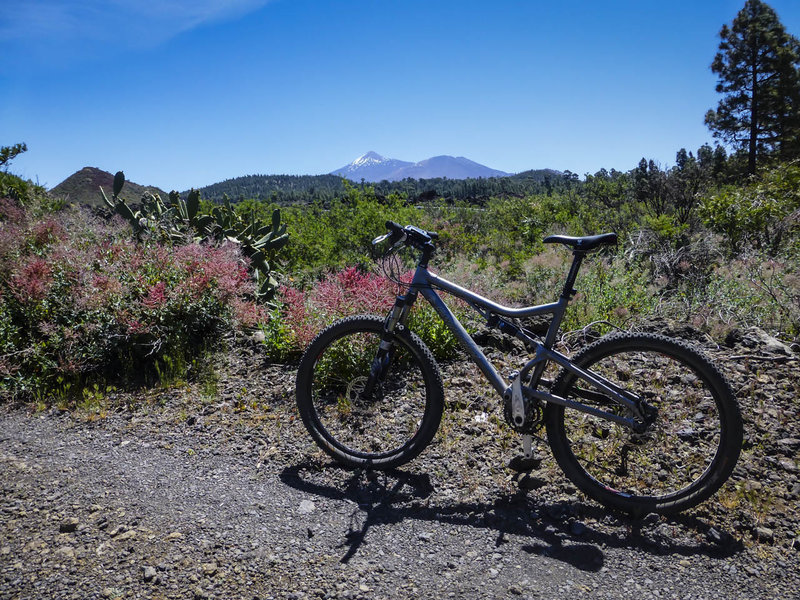 The Mount Teide volcano - literally the source of the island of Tenerife.