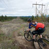 Vince's Tire Trail is short but it still manages to squeeze in some rocks.