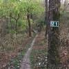 Trail signage in Capitol View Park