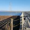 Sailing Station Pier at end of San Francisquito Trail.